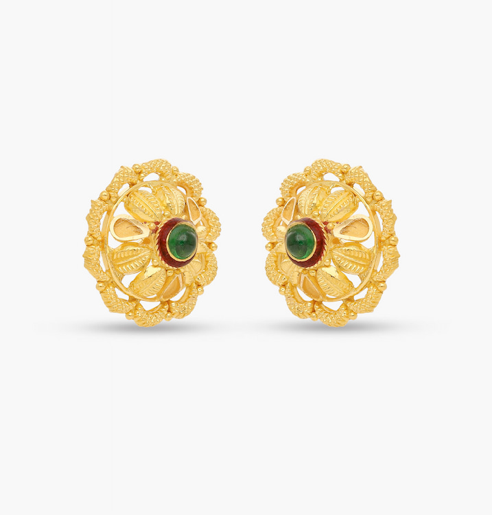 The Serene Flower Earrings